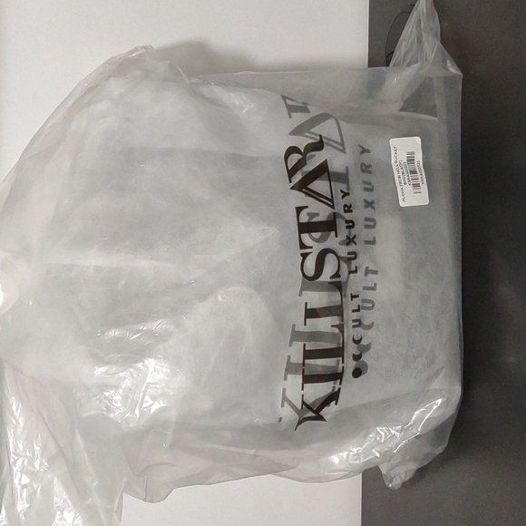 ❤️Relisted NWT Killstar Aloha From Hell Black Bucket Bag with Dustbag - Picture 12 of 12